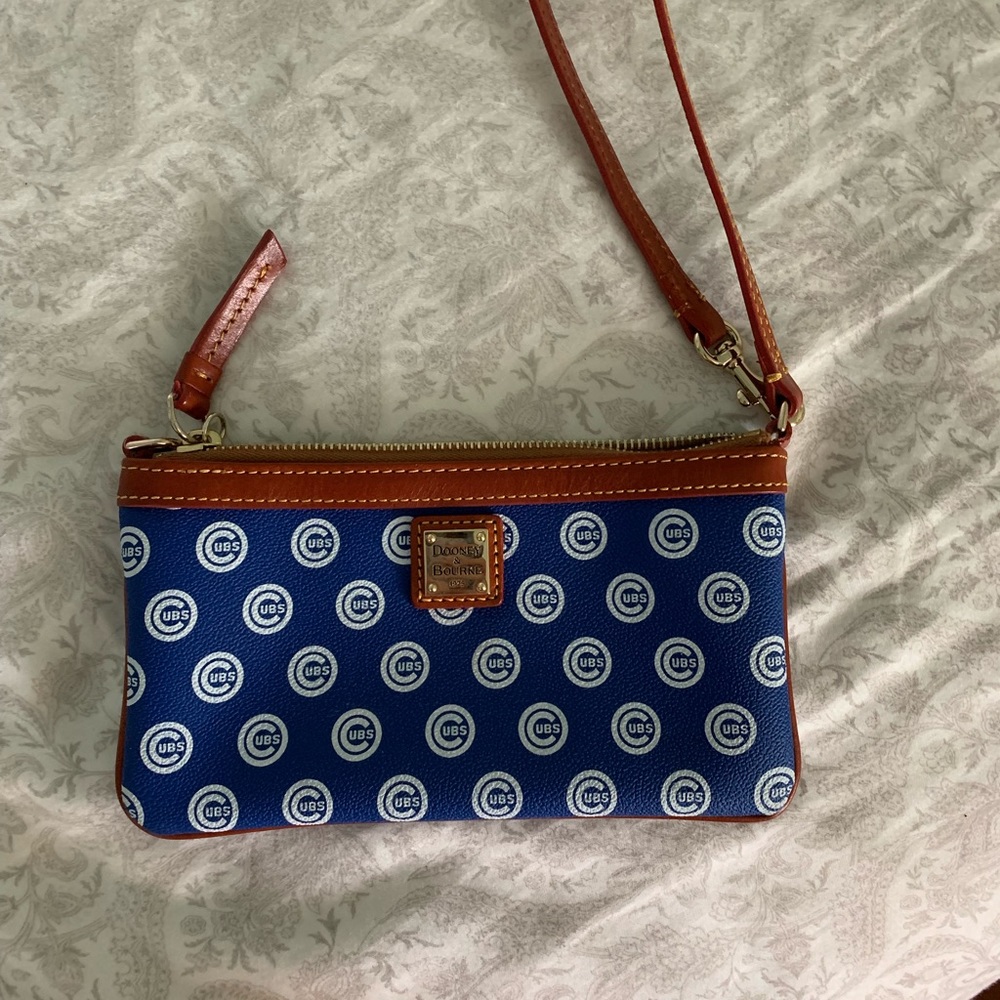 Dooney & Bourke Cubs World Champions Wristlet